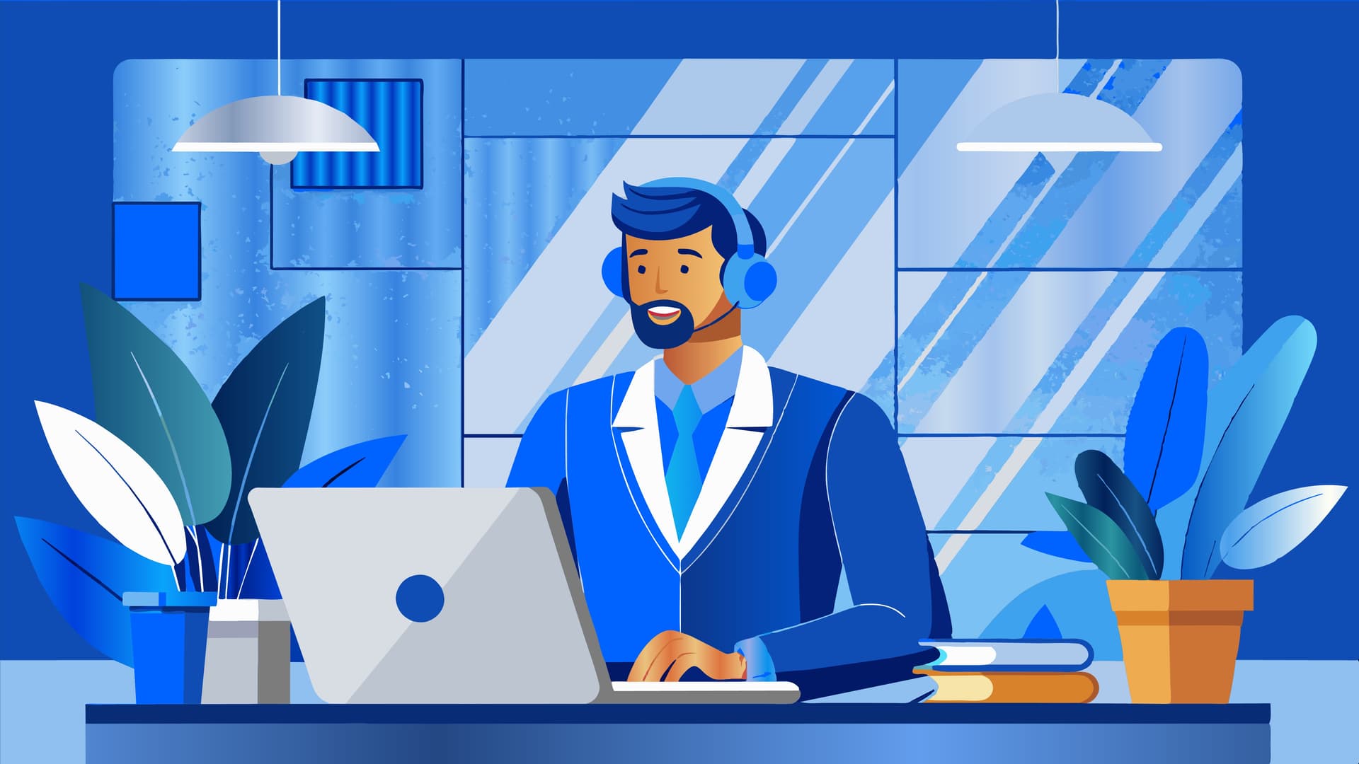 Contact us illustration